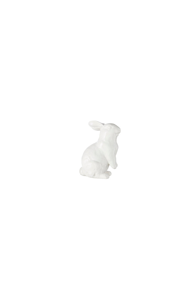 Ceramic White Bunny