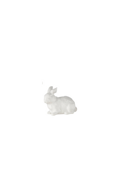 Ceramic White Bunny