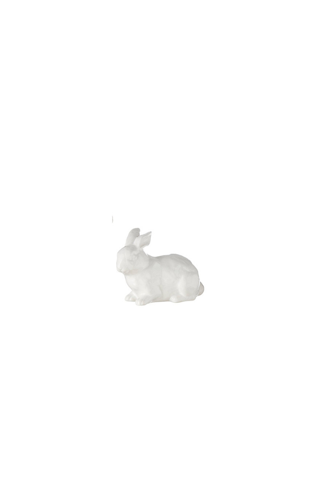 Ceramic White Bunny