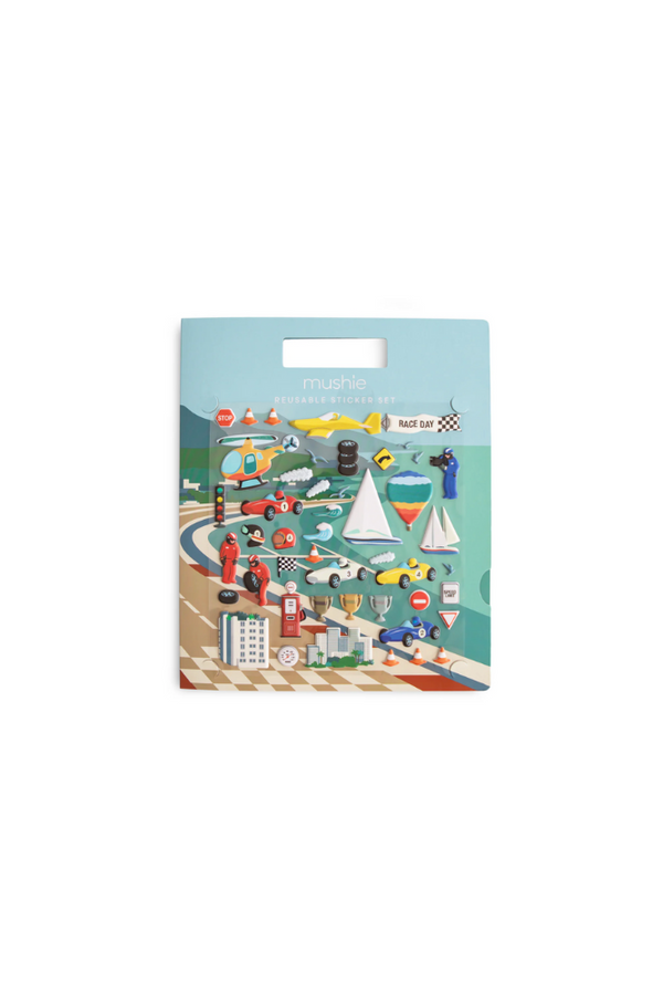 Mushie Reusable Sticker Set