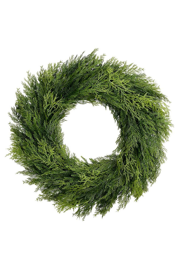 Ultra Deluxe Mix Cedar Wreath 30"