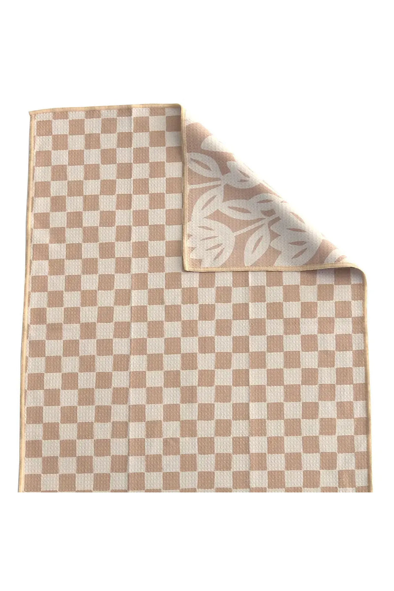 Double Sided Microfiber Hand Towel