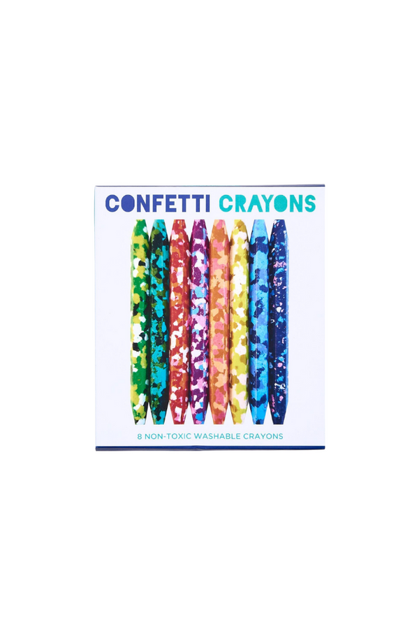 Happy Confetti Crayon Set