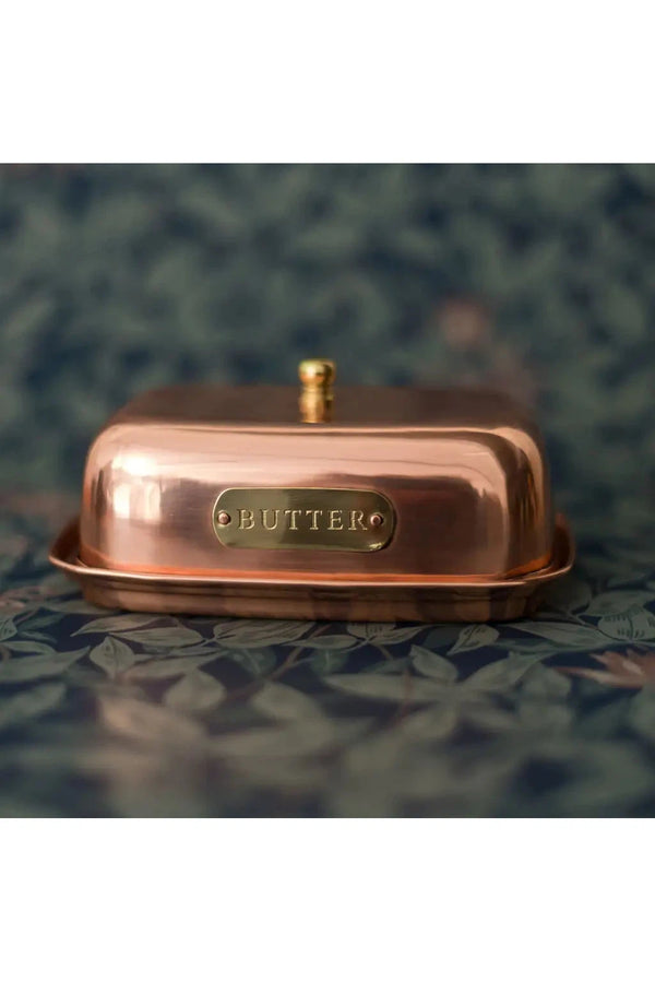 Copper Butter Dish