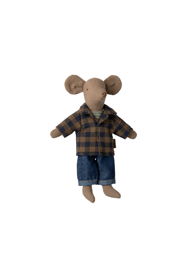 Maileg Dad Mouse - Light Brown