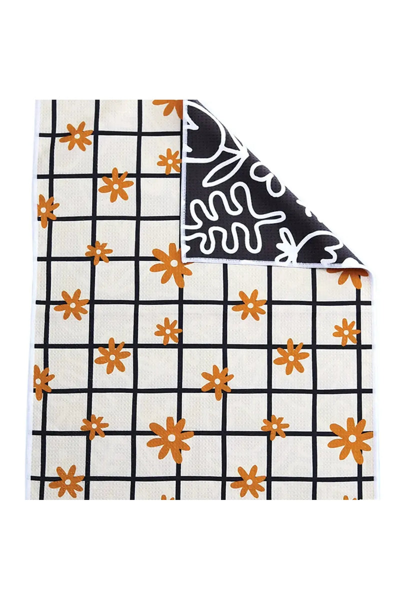 Double Sided Microfiber Hand Towel