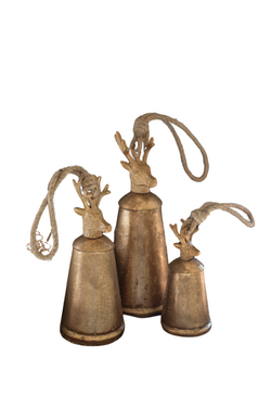 Deer Finial Bells