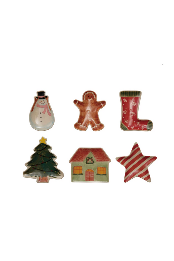 Happy Holidays Stoneware Dishes