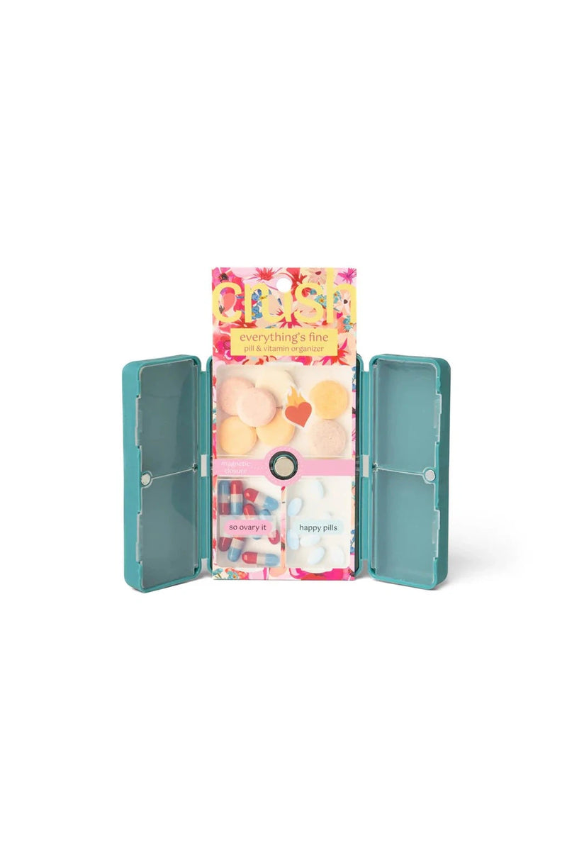 Everything's Fine Pill & Vitamin Case