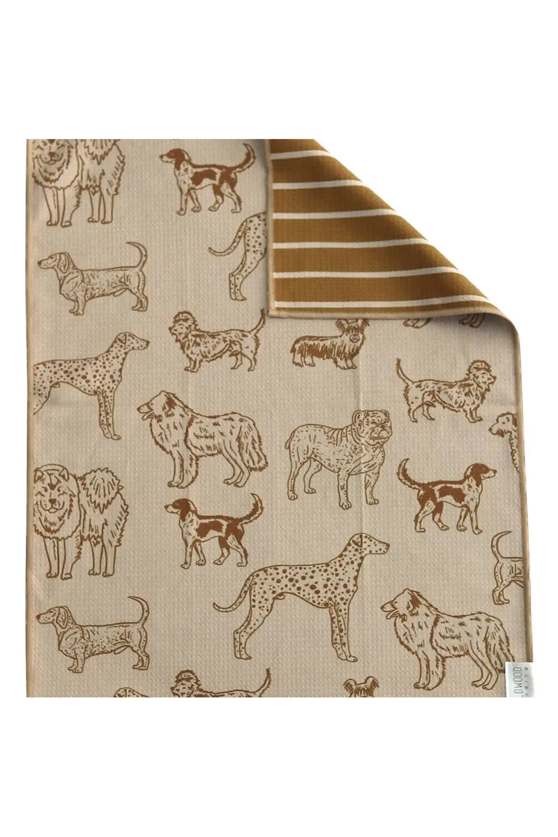 Double Sided Microfiber Hand Towel