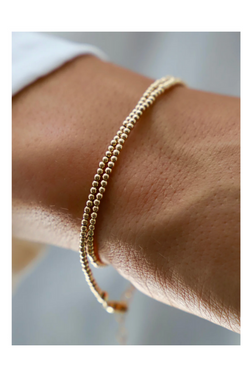 Katie Waltman Goldie Gold Filled Double Wrap Bracelet