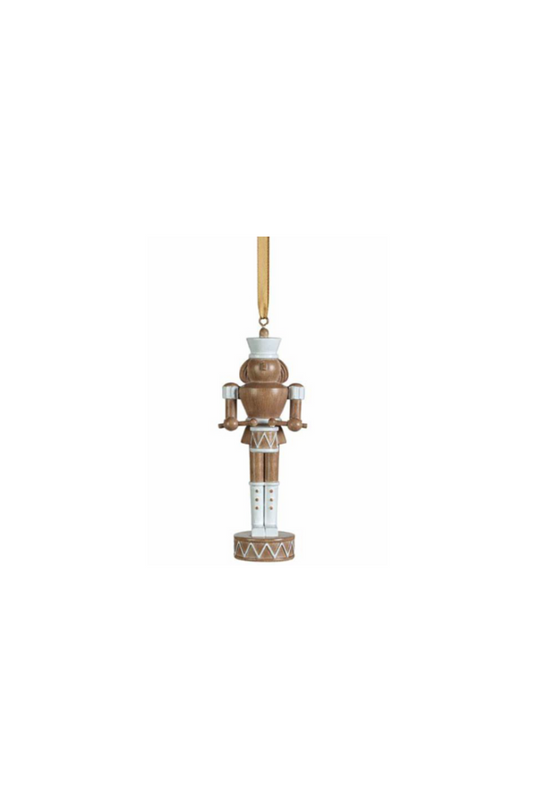 Nutcracker with Drum Ornament