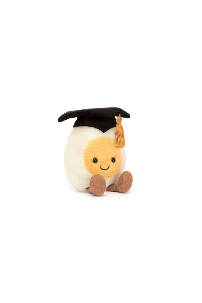 Amuseables Graduation Boiled Egg by JellyCat
