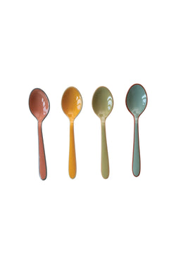 Enameled Colored Edge Spoon