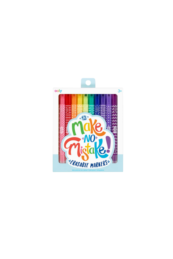 Make No Mistakes Erasable Markers