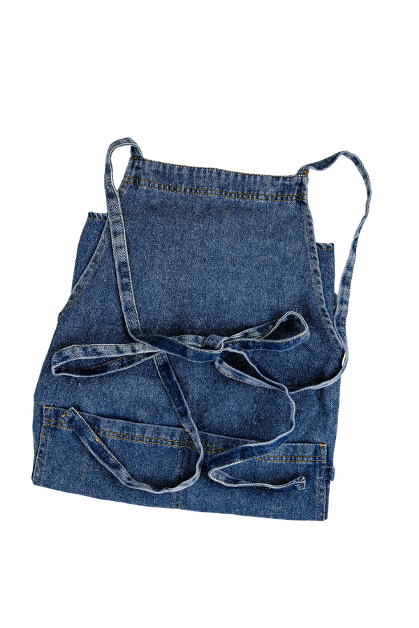 Washed Denim Apron