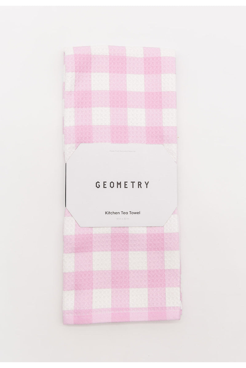 Gingham Geometry House Towels