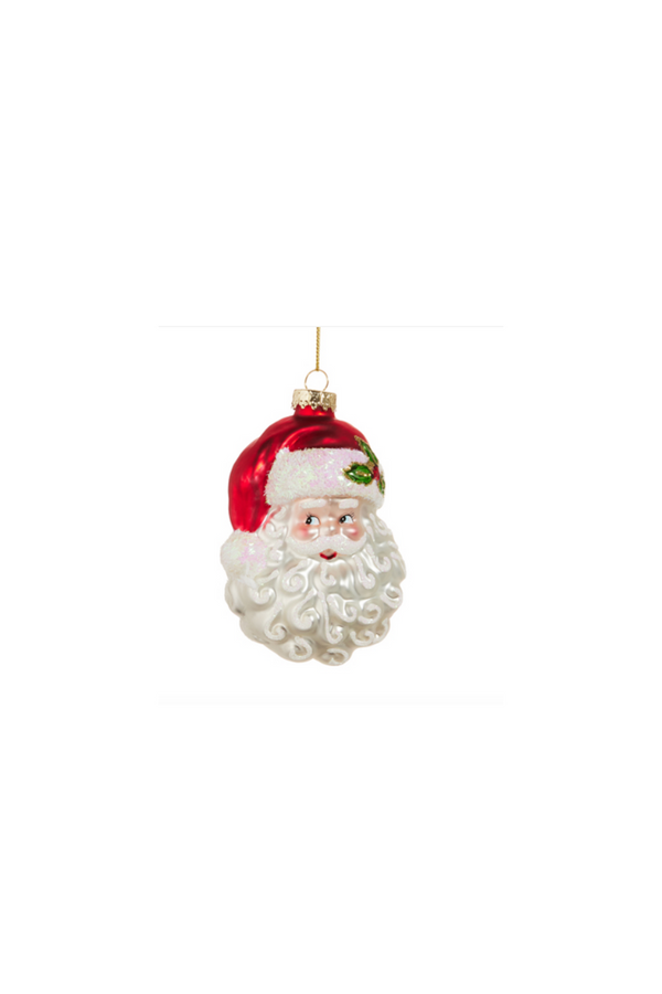 Jolly Santa Ornament