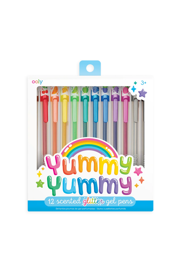 Scented Colored Glitter Markers