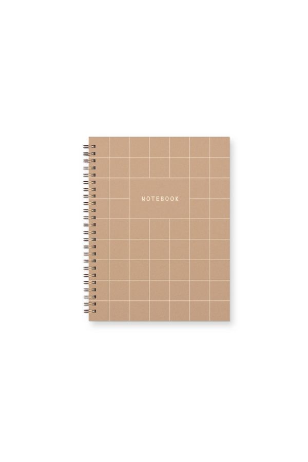 Grid Journal: Lined Notebook
