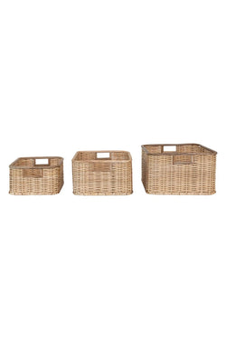 Handmade Palm Rattan Basket