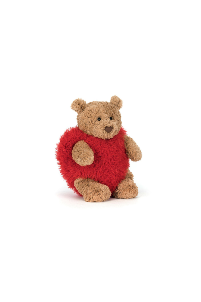 Bartholomew Bear Heartthrob by Jellycat