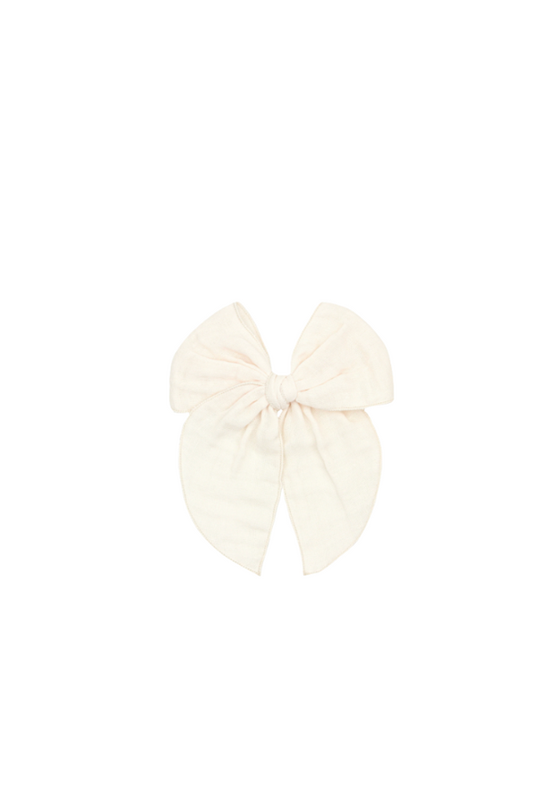 Heirloom Bow - Cloud Muslin