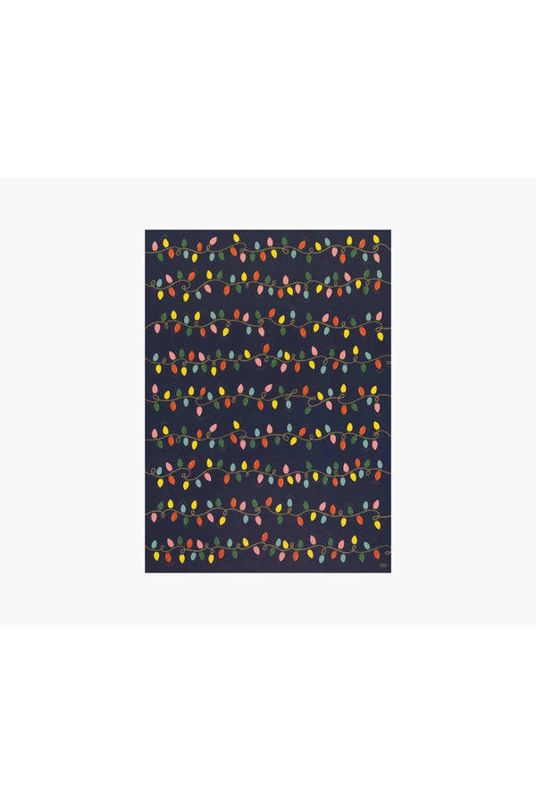 Holiday Lights Wrapping Sheets