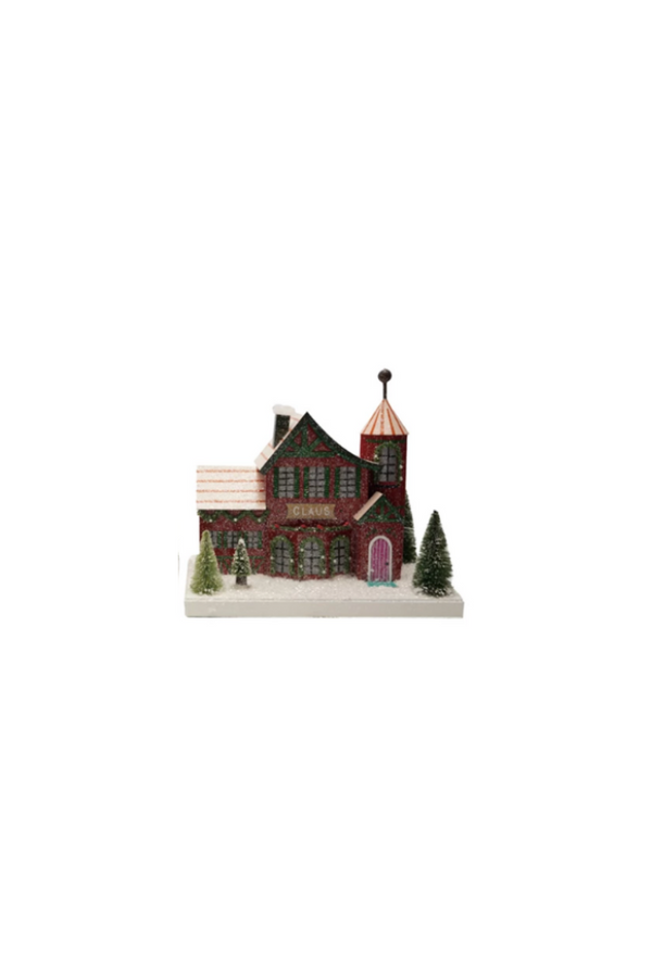 North Pole Paper Houses