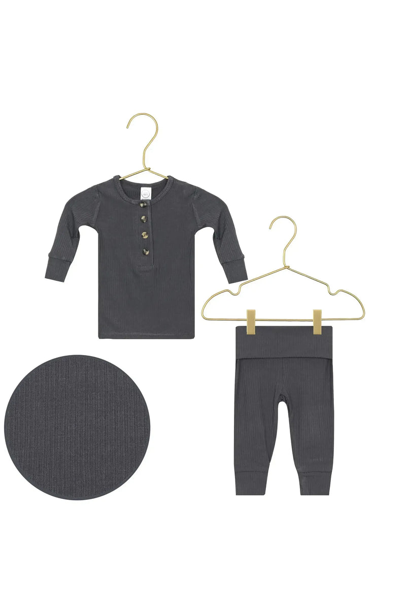 Hudson Ribbed Top & Bottom