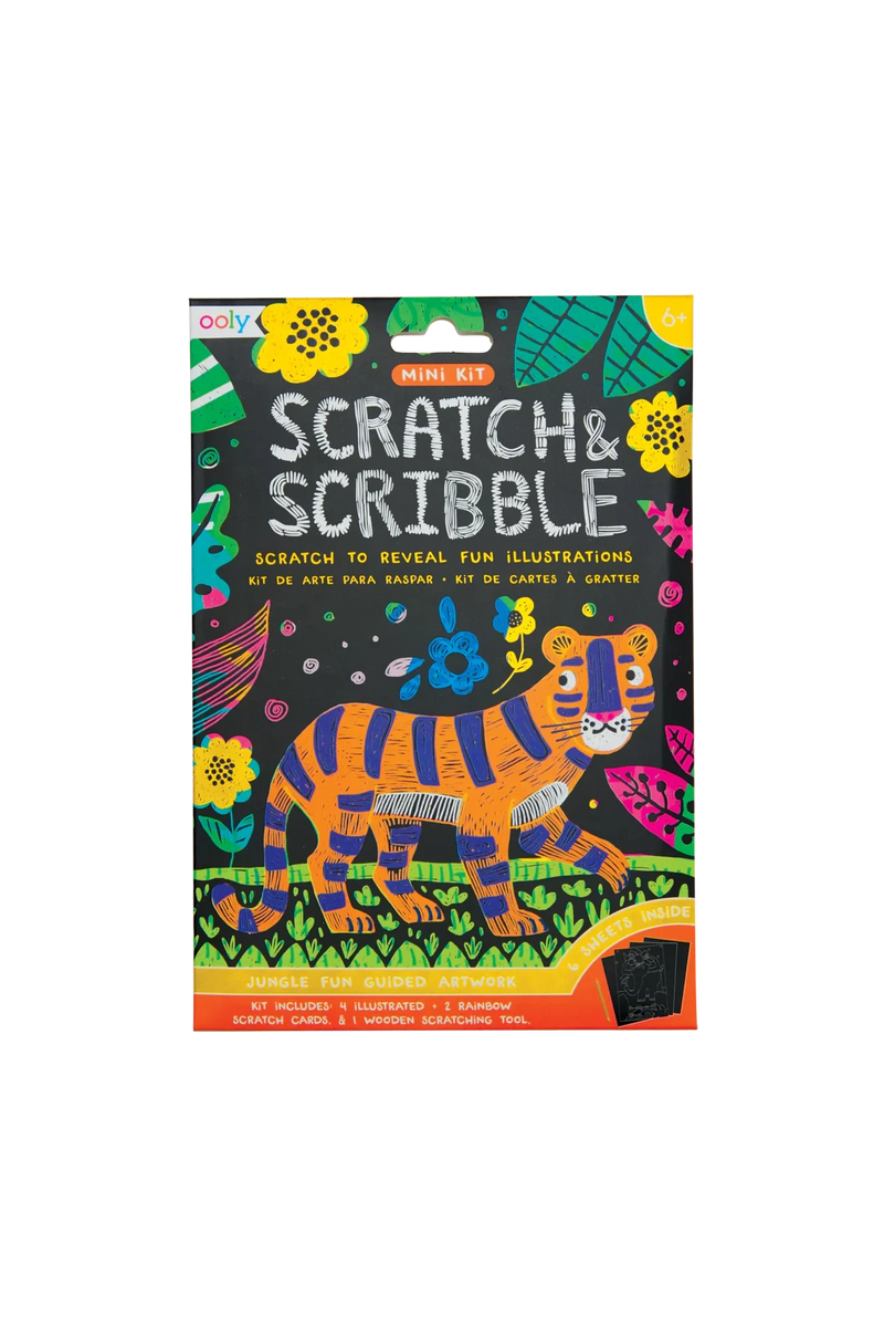 Mini Scratch & Scribble Art Kit