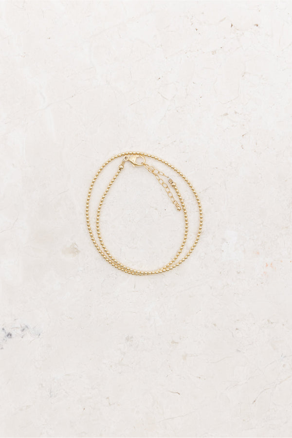 Katie Waltman Goldie Gold Filled Double Wrap Bracelet