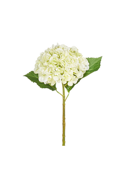 Real Touch Light Green Hydrangea Stem