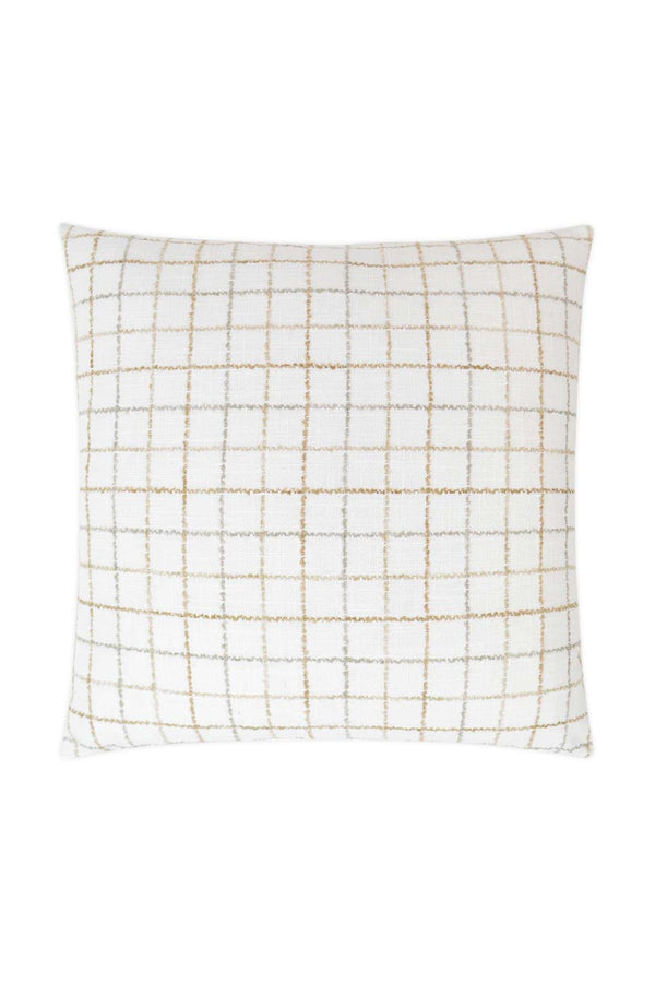 Lighthouse Dune Grid Pillow