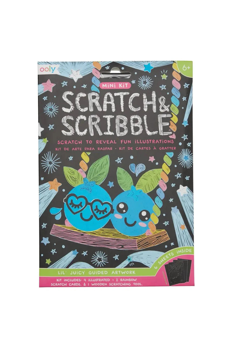 Mini Scratch & Scribble Art Kit