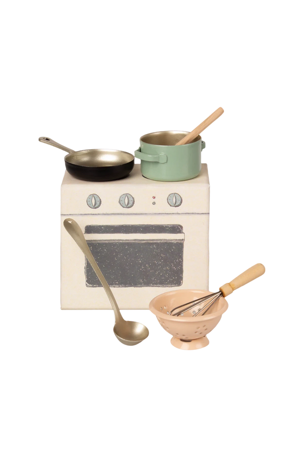 Maileg Miniature Cooking Set