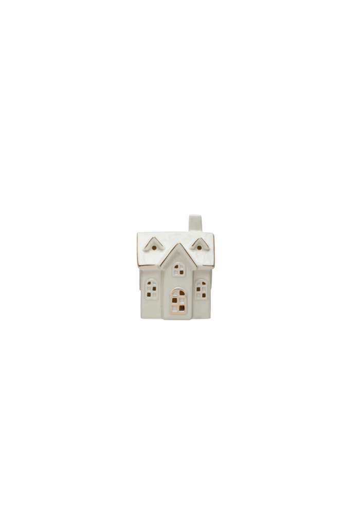 Stoneware LED Village House