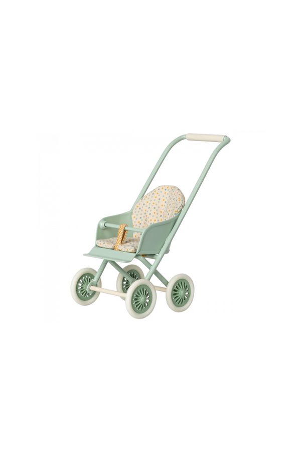 Maileg Micro Stroller - Mint
