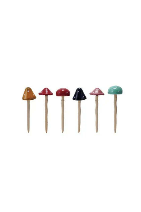 Mushroom Plant Stake