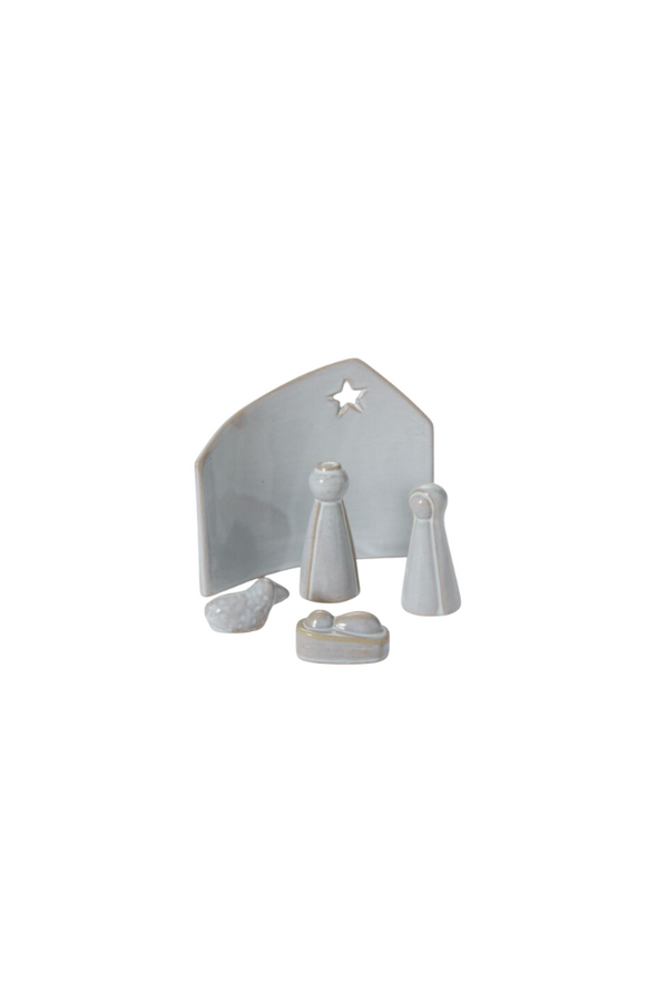 Star Glazed Nativity