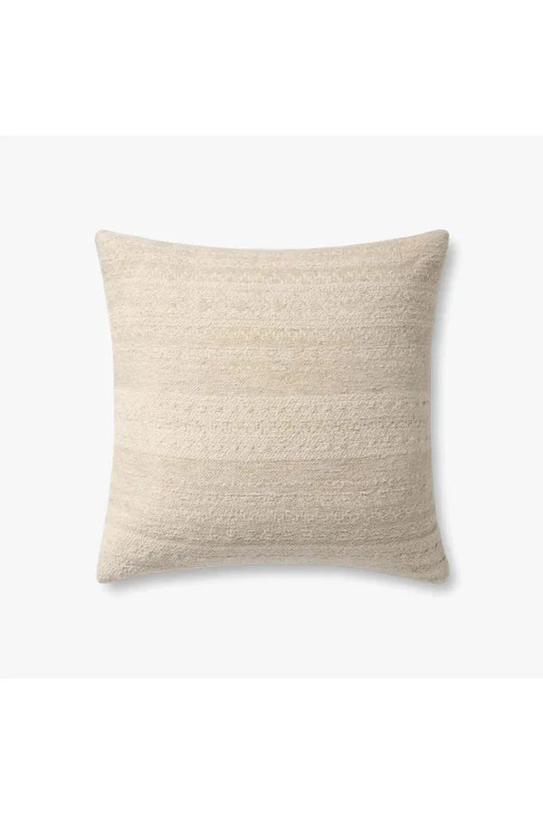 Natural Jacquard Woven Pillow