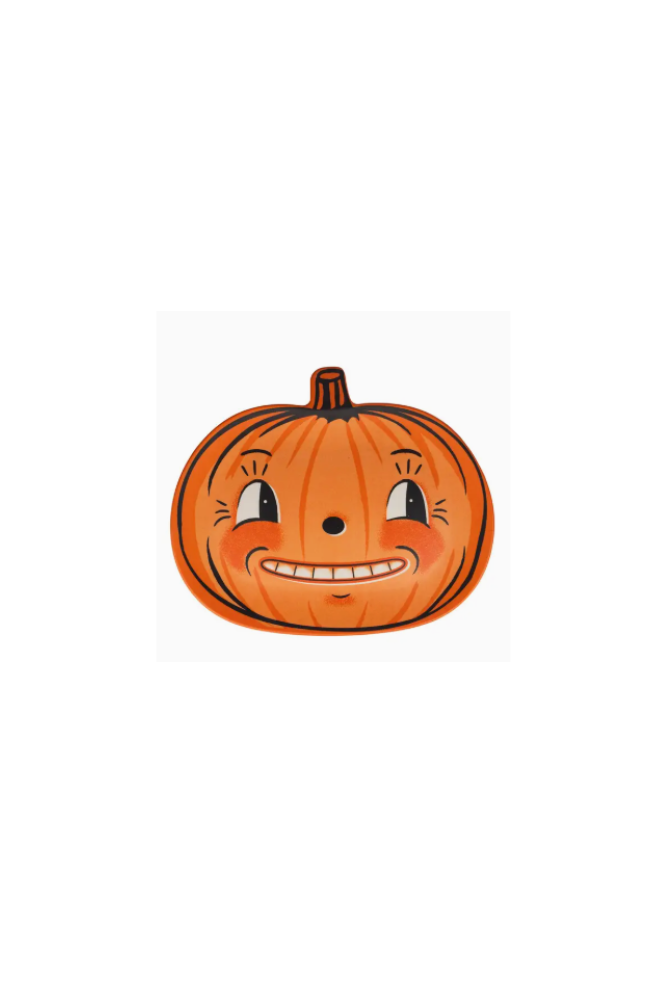 Vintage Pumpkin Plates