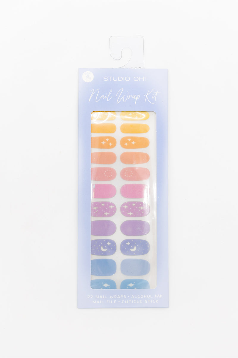 Pastel Ombre Mani Nail Wrap Kit