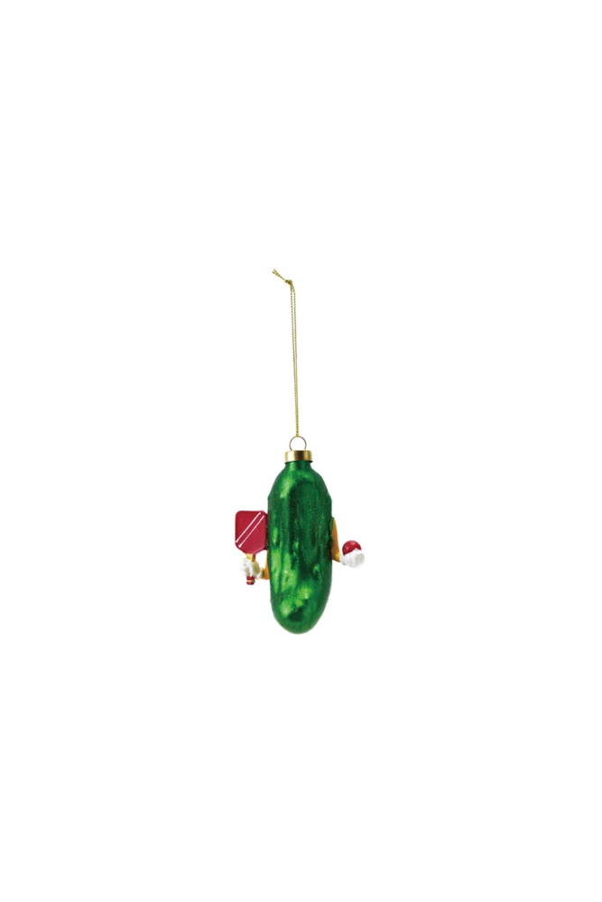 "Pickle"ball Ornament