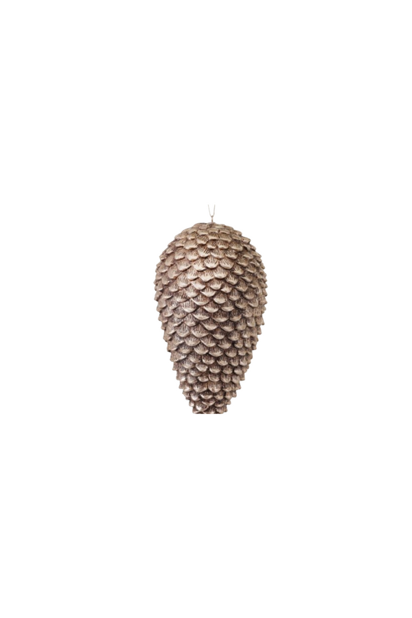 9" Glitter Pinecone