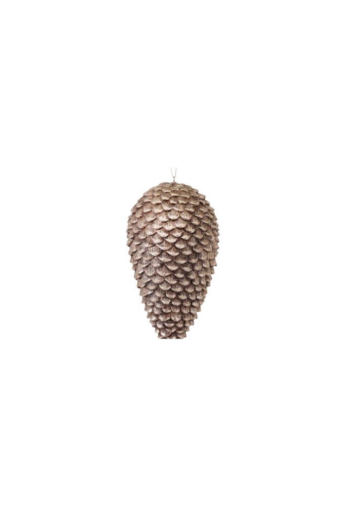 9" Glitter Pinecone
