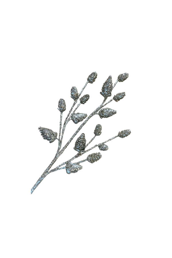 Glitter Pinecone Spray