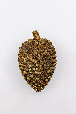 Metallic Glazed Pinecone