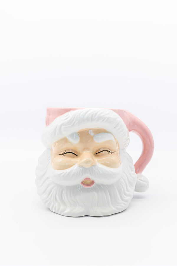 Pink Santa Container