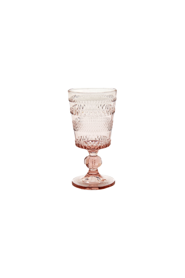 Madison Blush Stem Glass